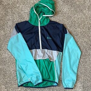Cotopaxi Green and White Jacket